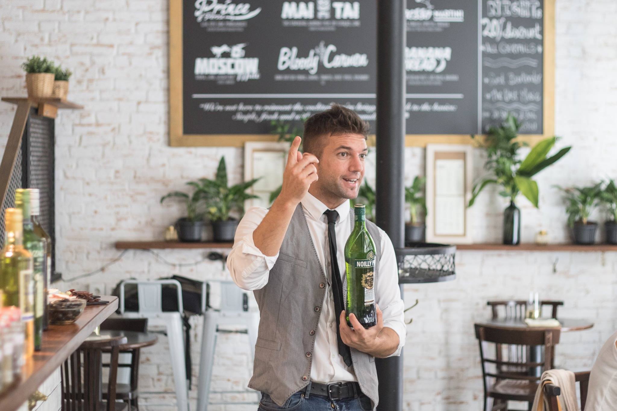 Bartender job application in a bar Bartender job application in a bar
