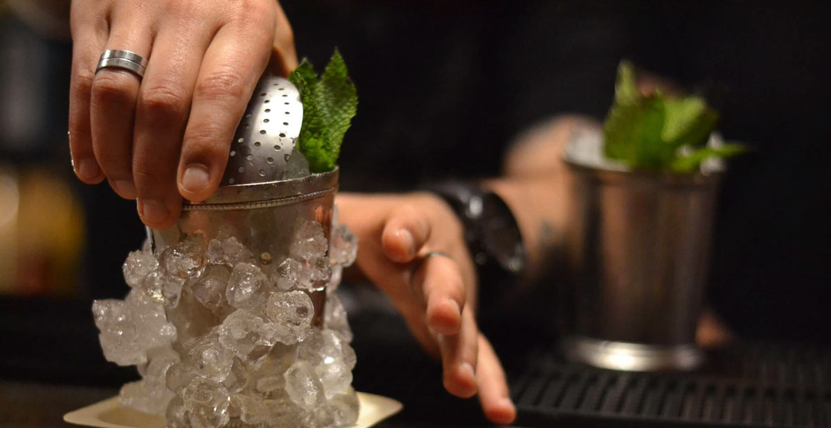 Bartender job application in a bar Bartender job application in a bar